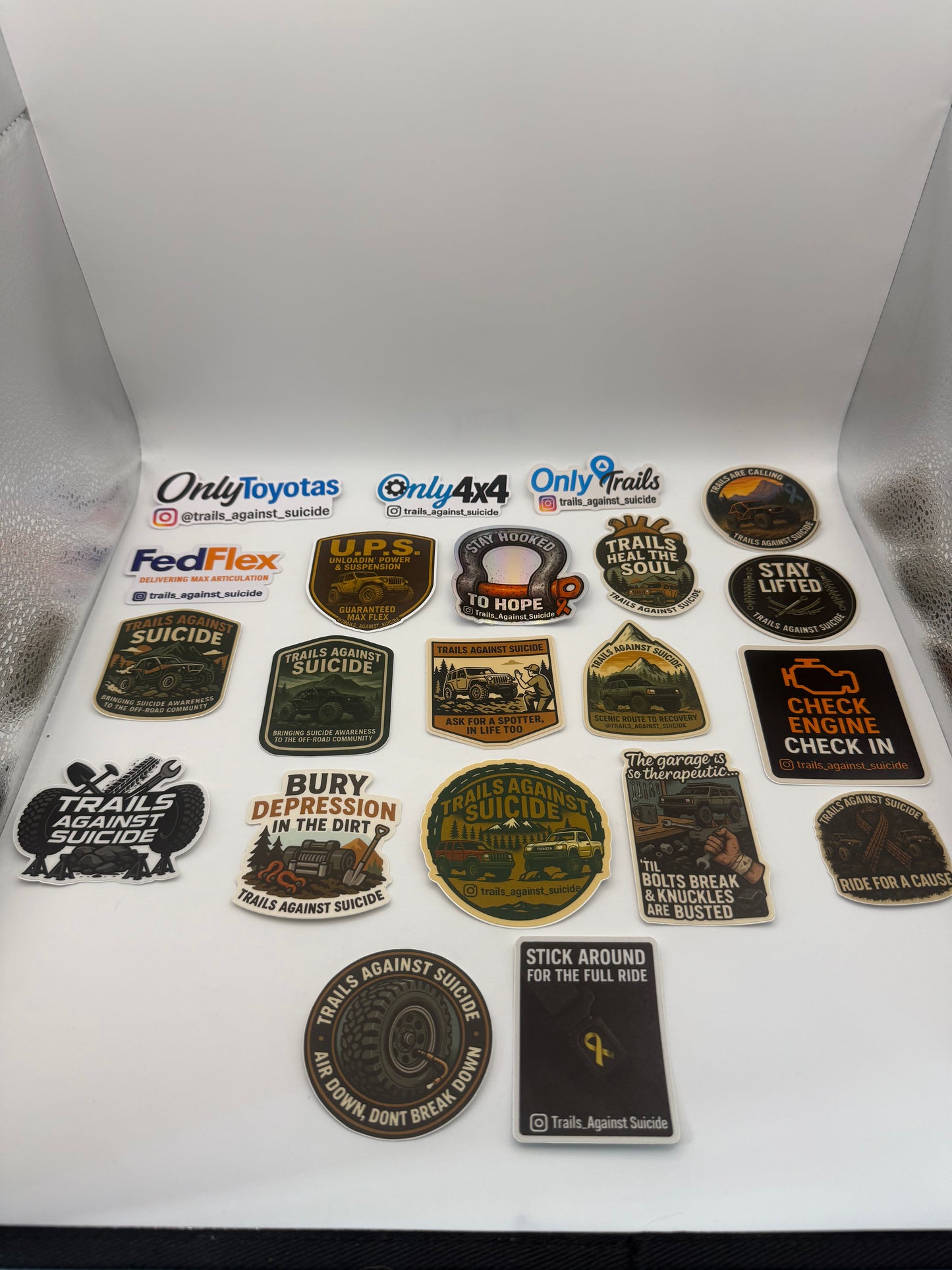 Random 3-Pack Sticker Bundle.