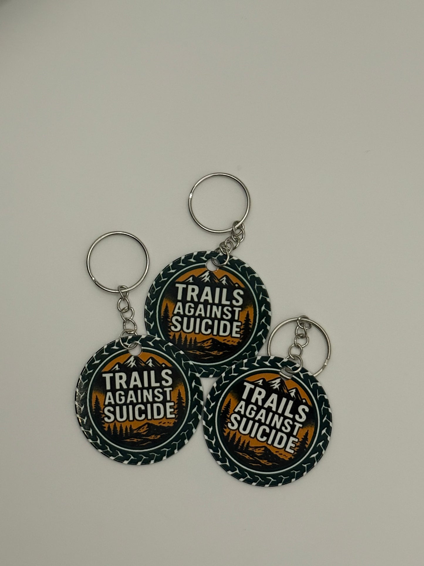 Trails Double Sided Key Chain