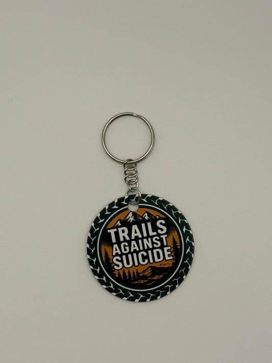 Trails Double Sided Key Chain