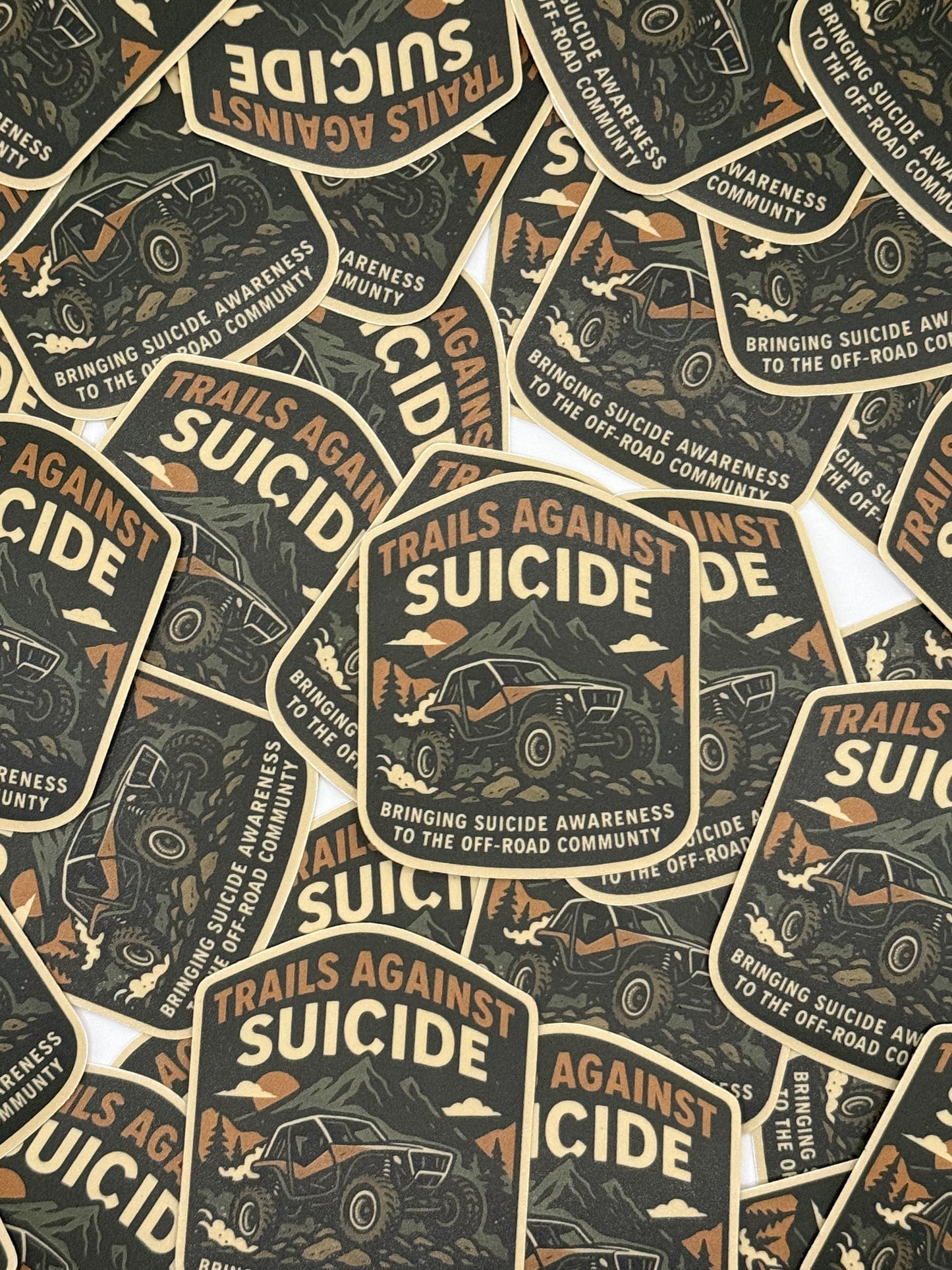 "Bringing Suicide Awareness To The Offroad Community" Sticker