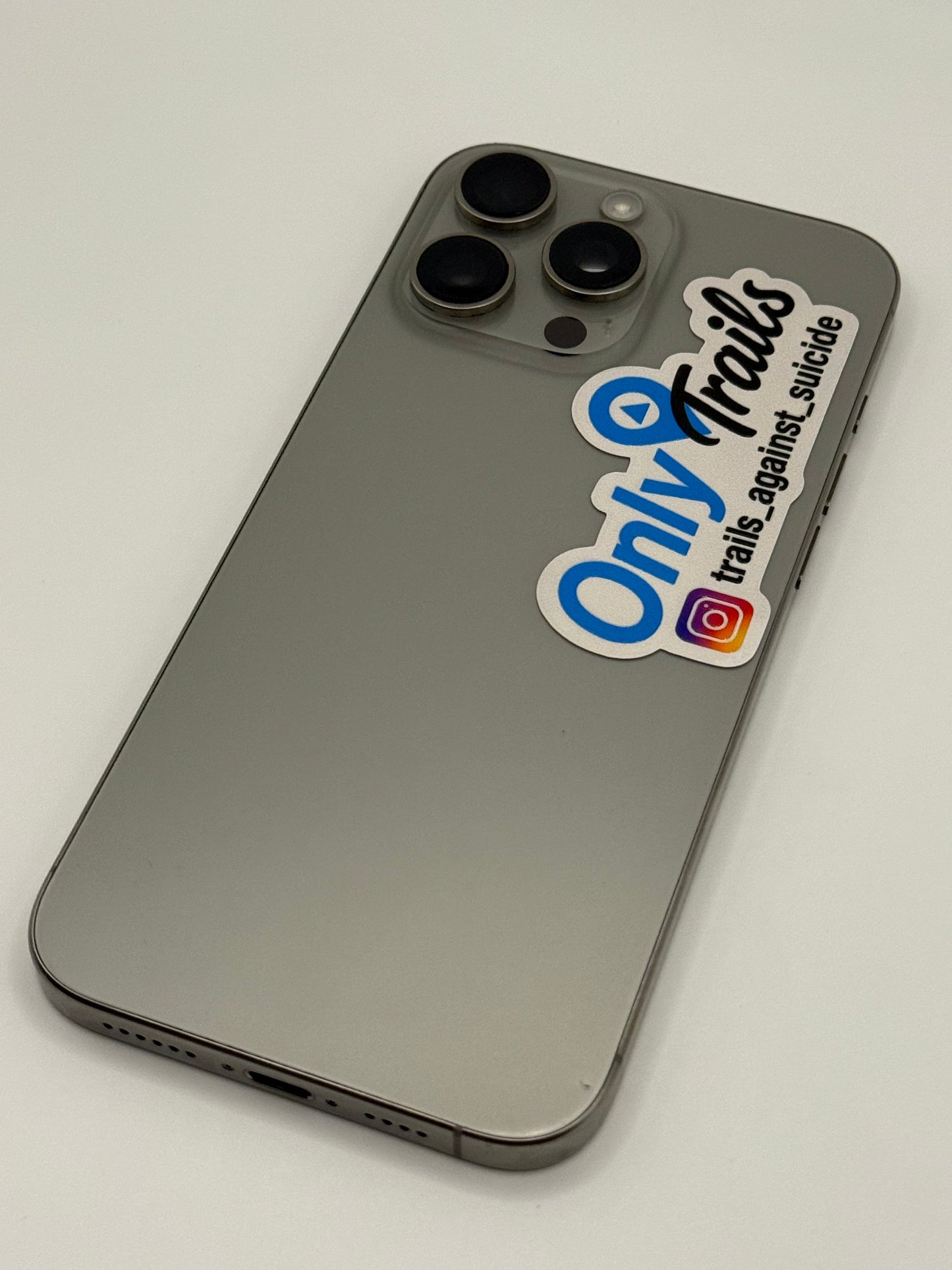 Embossed "OnlyTrails" Sticker.