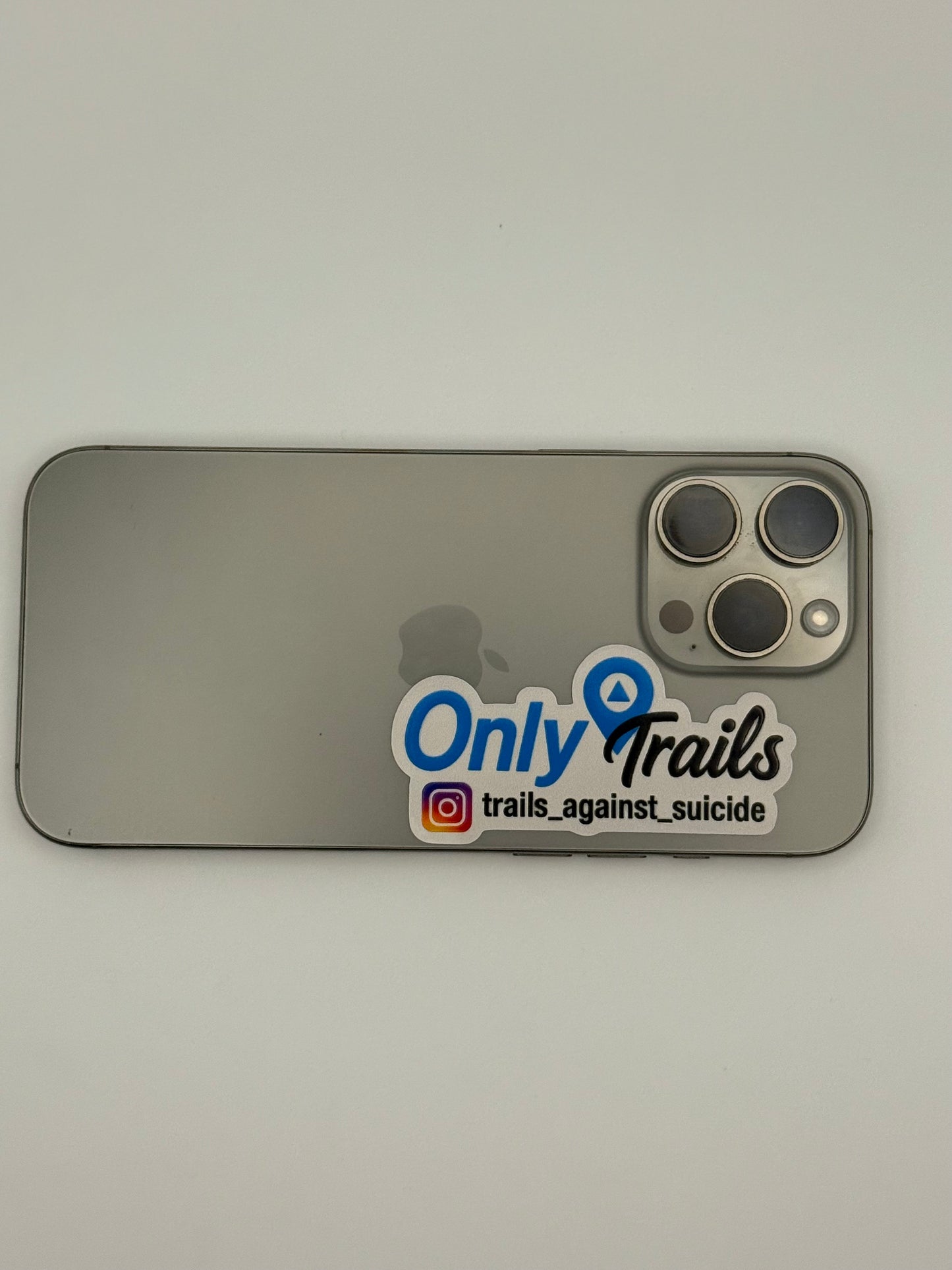 Embossed "OnlyTrails" Sticker.