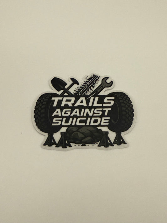Trails Against Suicide Sticker