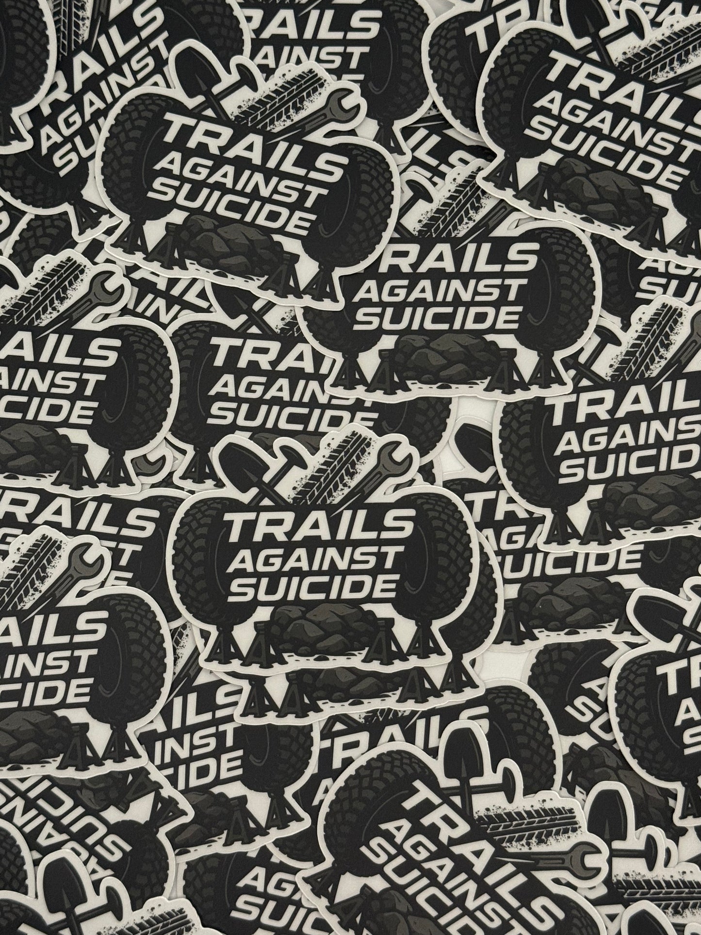 Trails Against Suicide Sticker