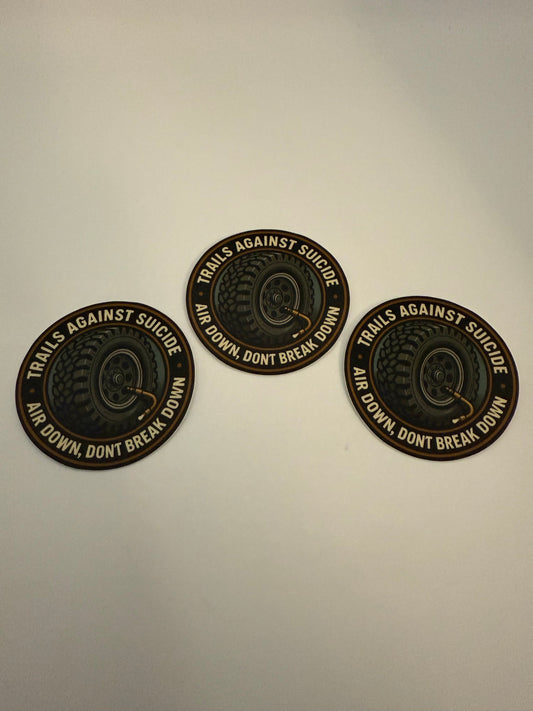 Air Down, Don't Break Down Sticker