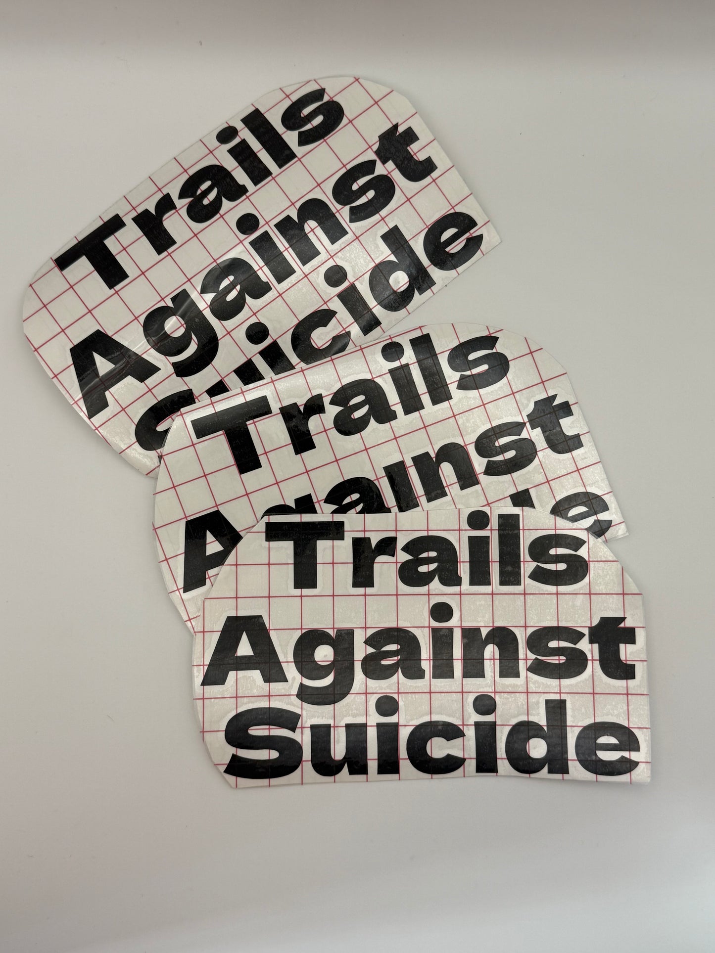 Trails Against Suicide Side Window Decal
