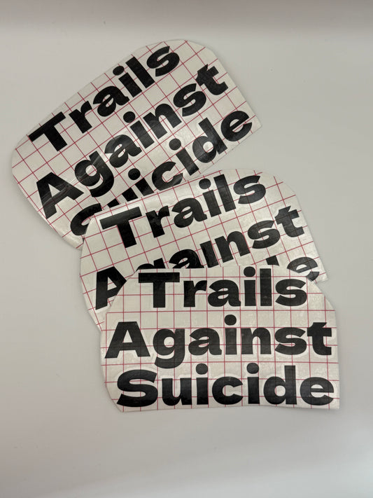 Trails Against Suicide Side Window Decal