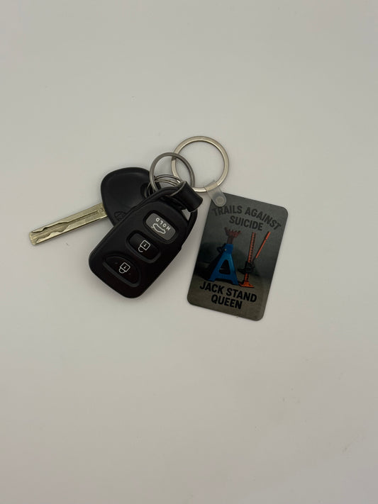 "Jack Stand Queen" Keychain