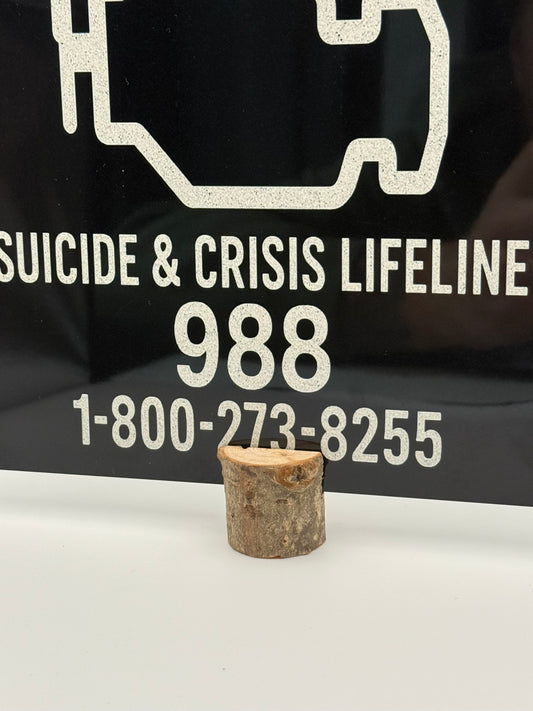 "Check Engine, Check In" Metal Sign