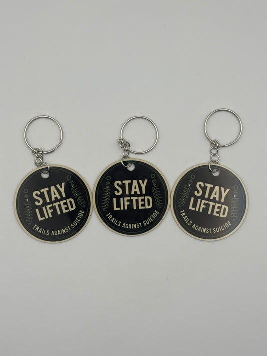 "Stay Lifted" Keychains.