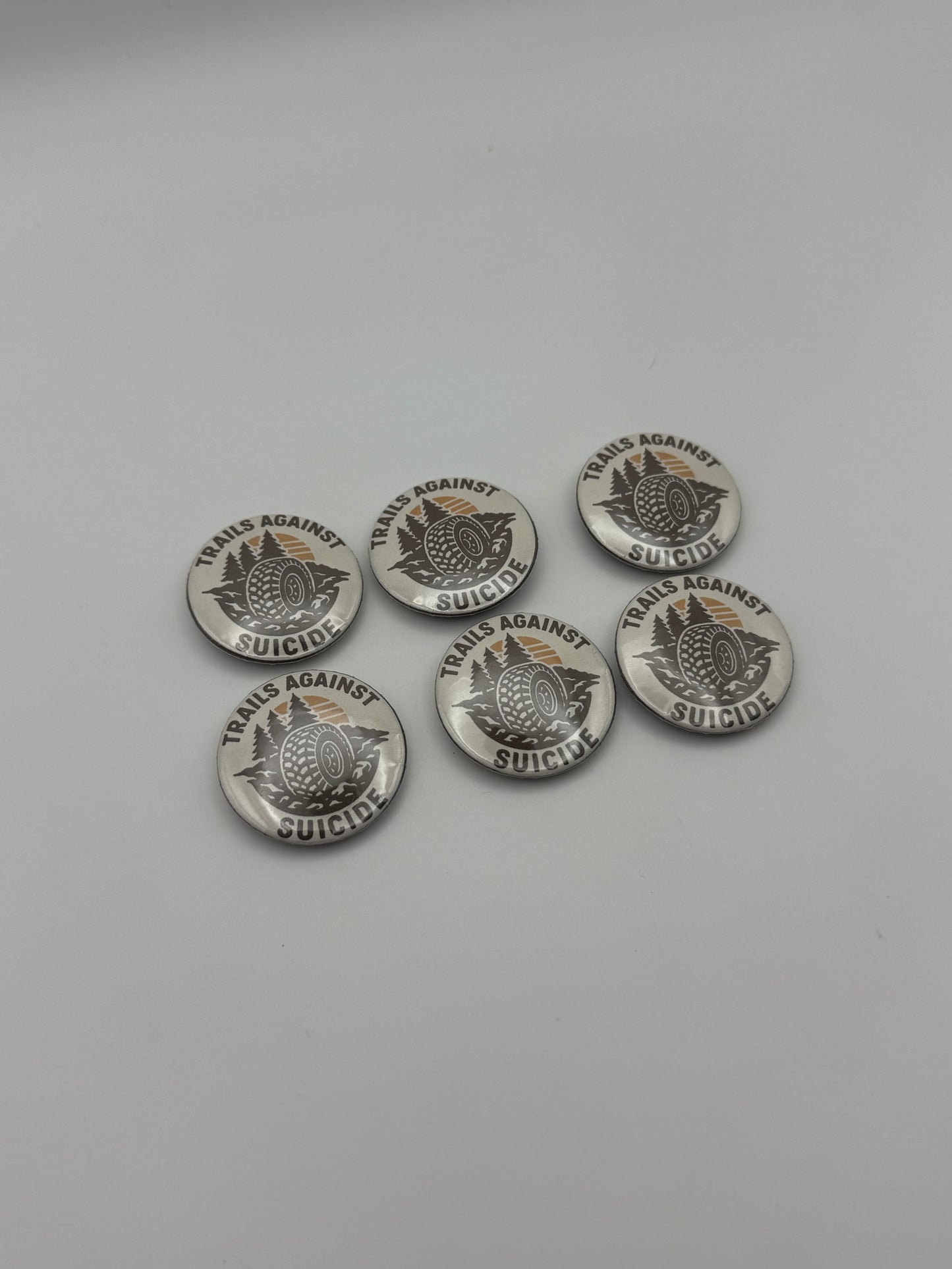 Trails Against Suicide Classic Button 1’