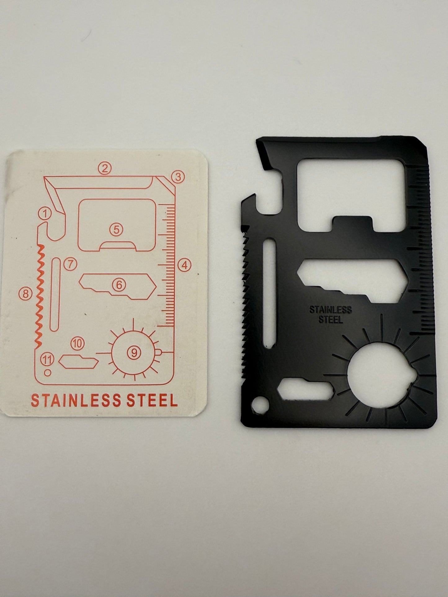 11 in 1 Credit Card Multi Tool