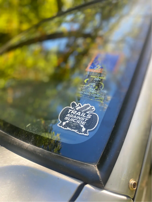 Trails Against Suicide Sticker