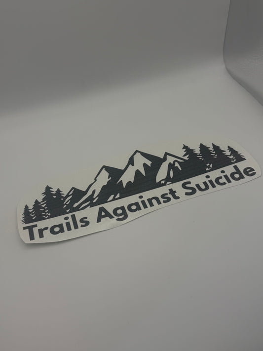 Mountain Background TAS 10' Vinyl Decal