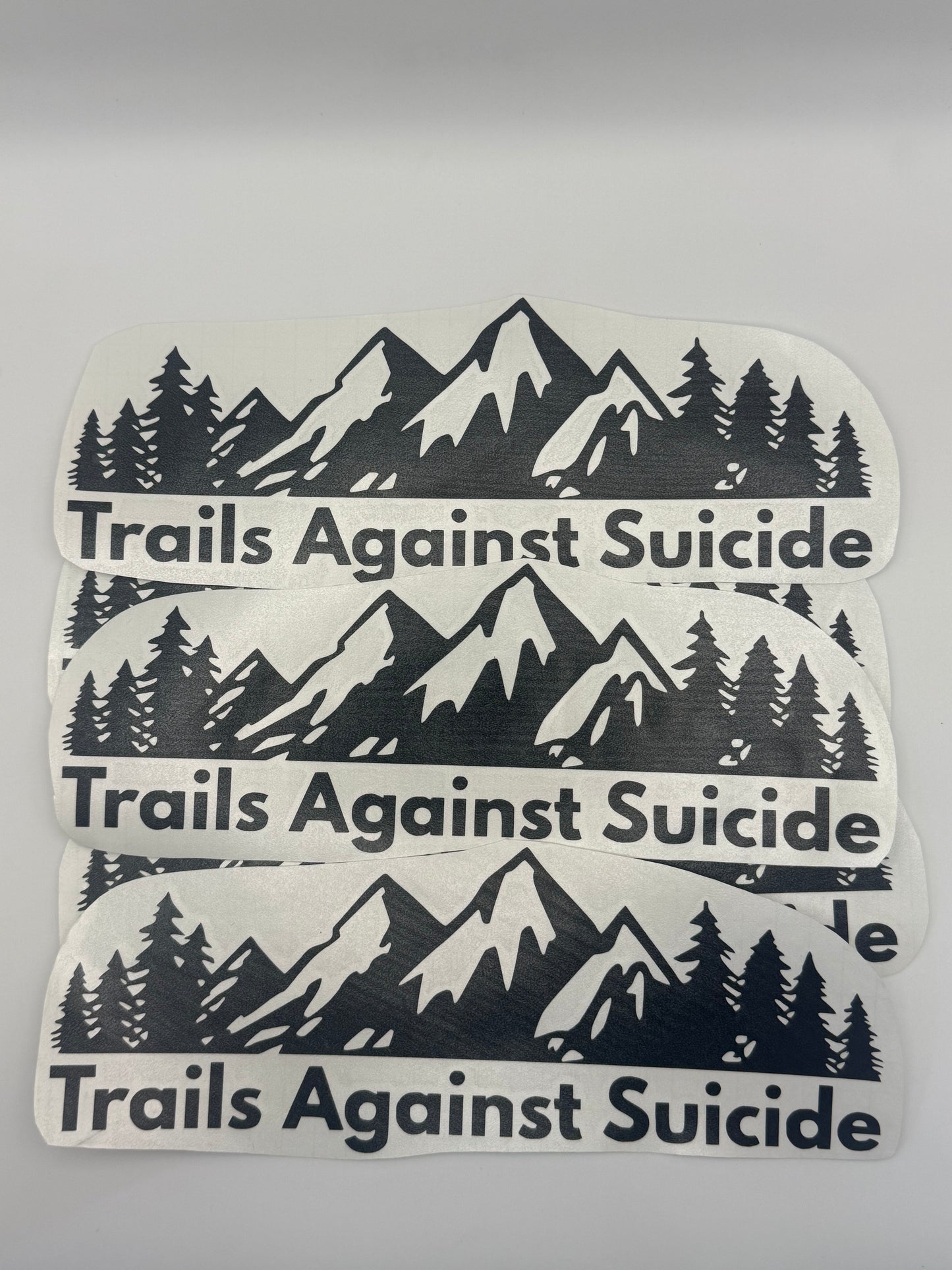 Mountain Background TAS 10' Vinyl Decal