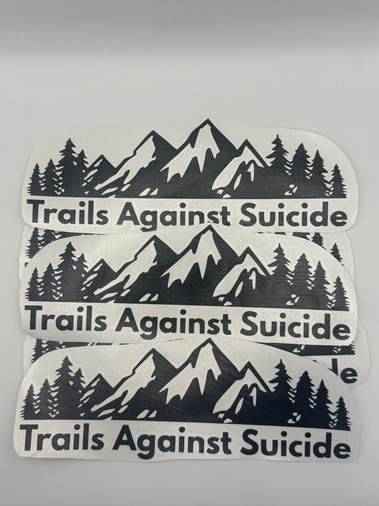 Mountain Background TAS 10' Vinyl Decal