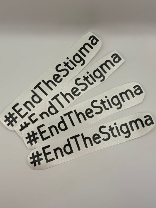 #EndTheStigma Vinyl Decal