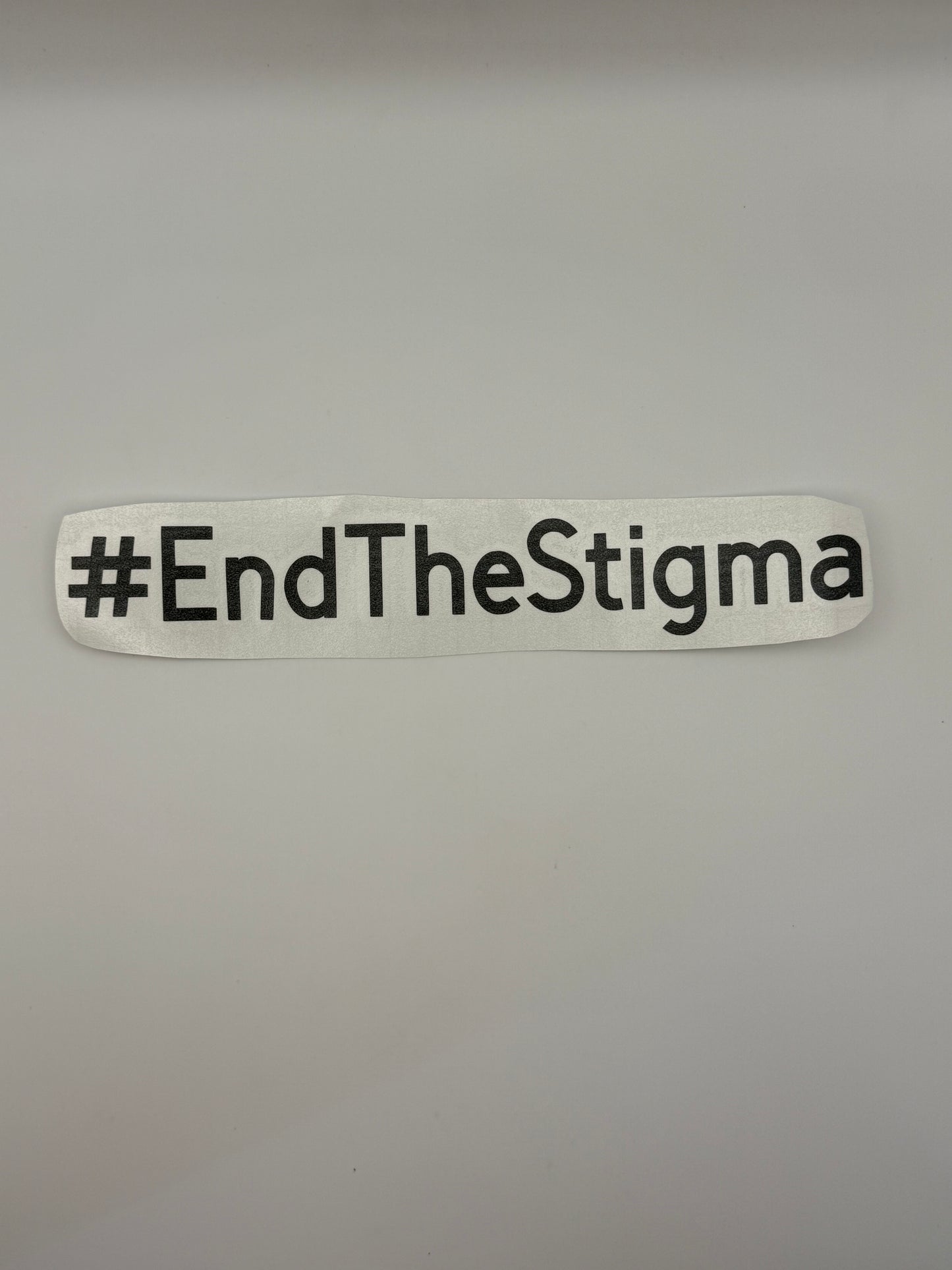 #EndTheStigma Vinyl Decal