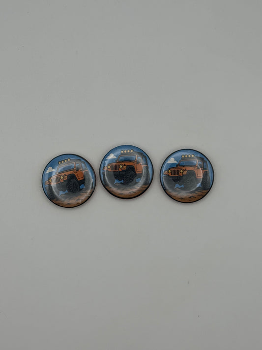 Jeep Wrangler TJ Trail Button 1’