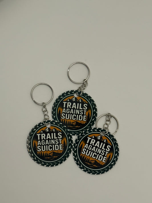 Trails Double Sided Key Chain