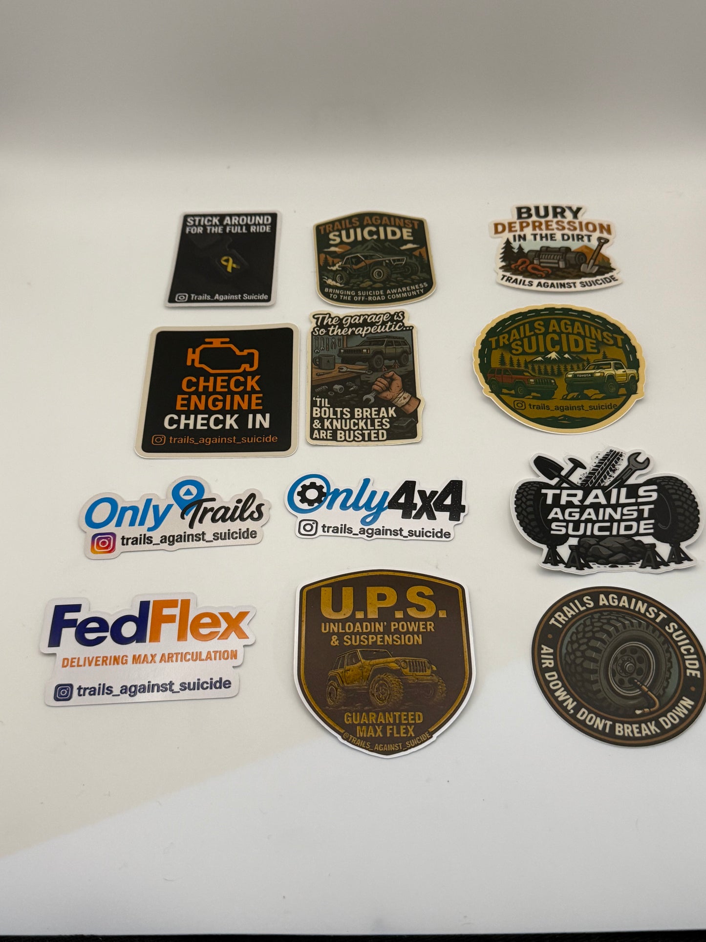 Random 3-Pack Sticker Bundle.