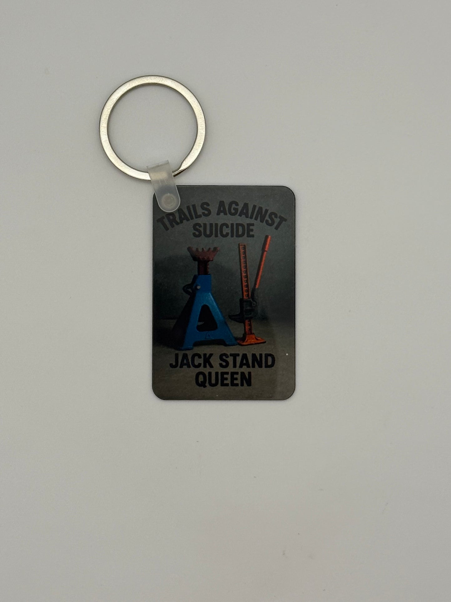 "Jack Stand Queen" Keychain