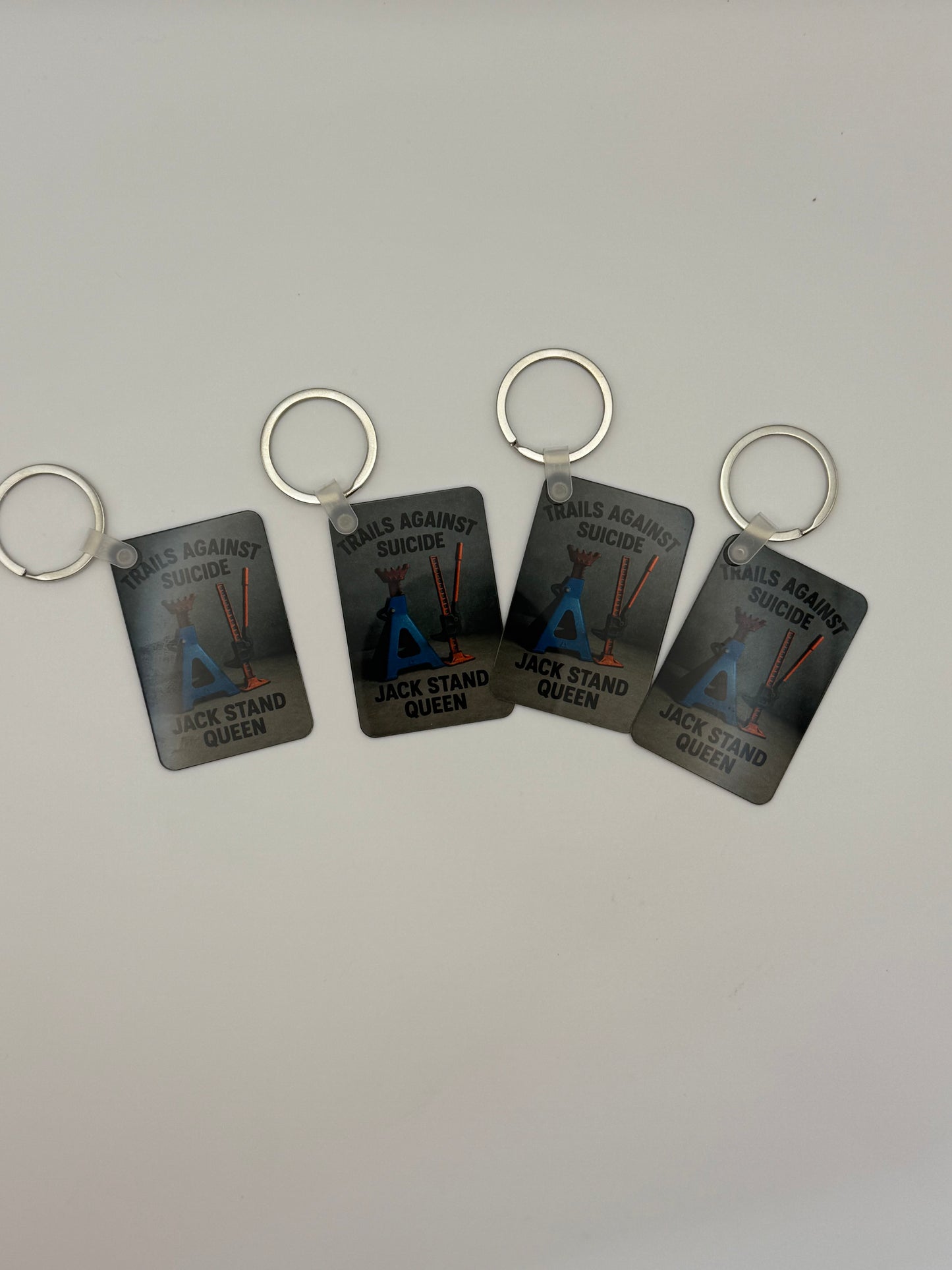 "Jack Stand Queen" Keychain
