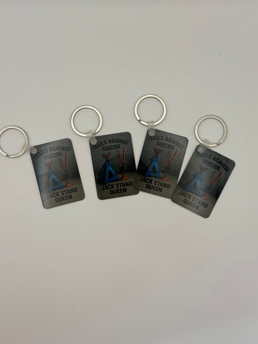 "Jack Stand Queen" Keychain