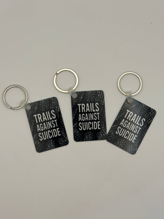 "Trails Tire Tread" Keychains