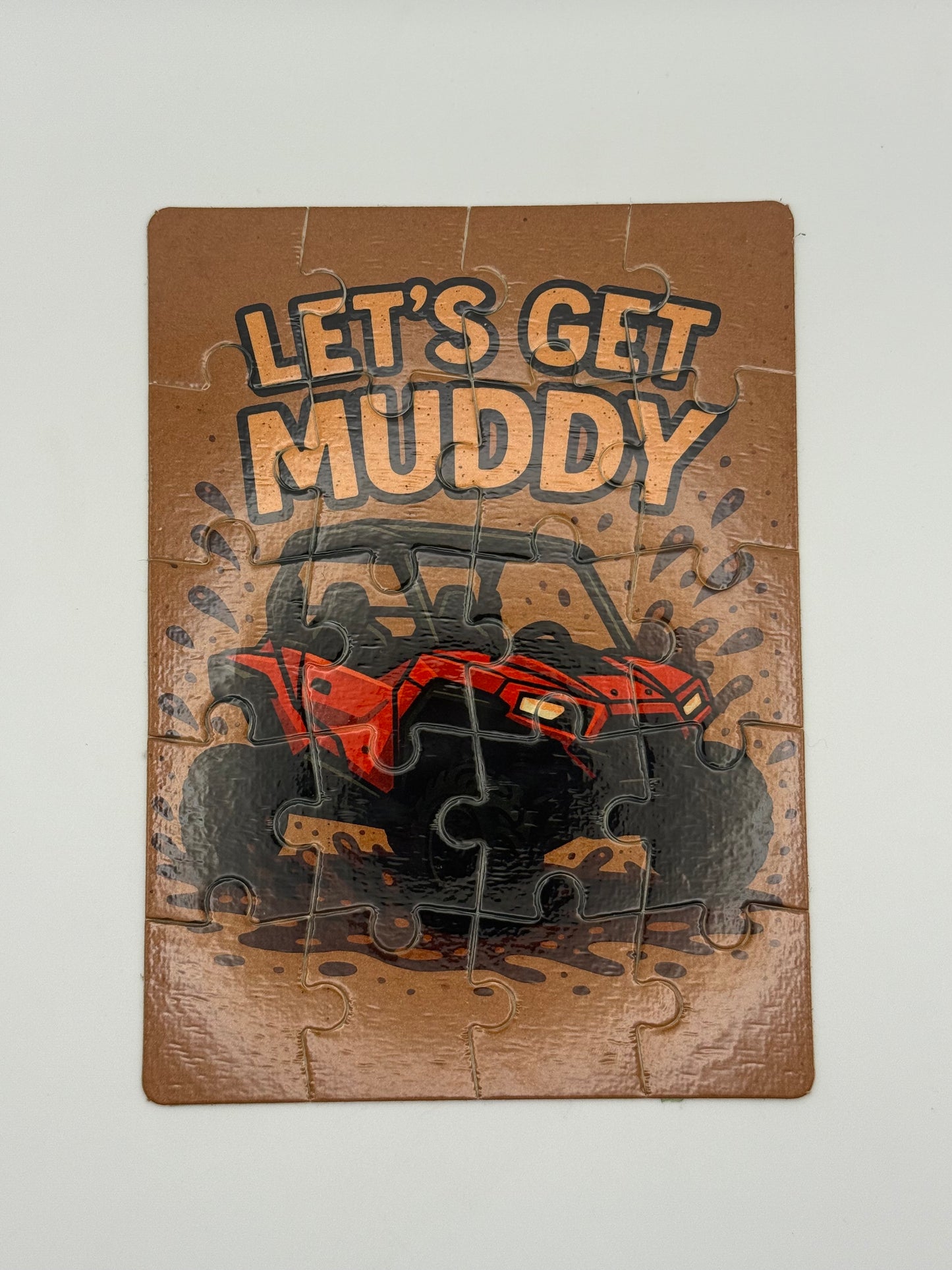 "Lets Get Muddy SXS" (20 Piece Puzzle)