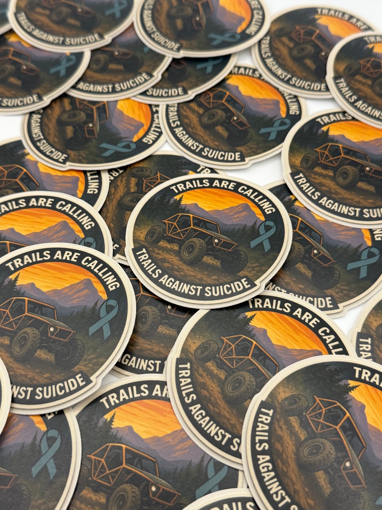 "Trails Are Calling" Sticker.