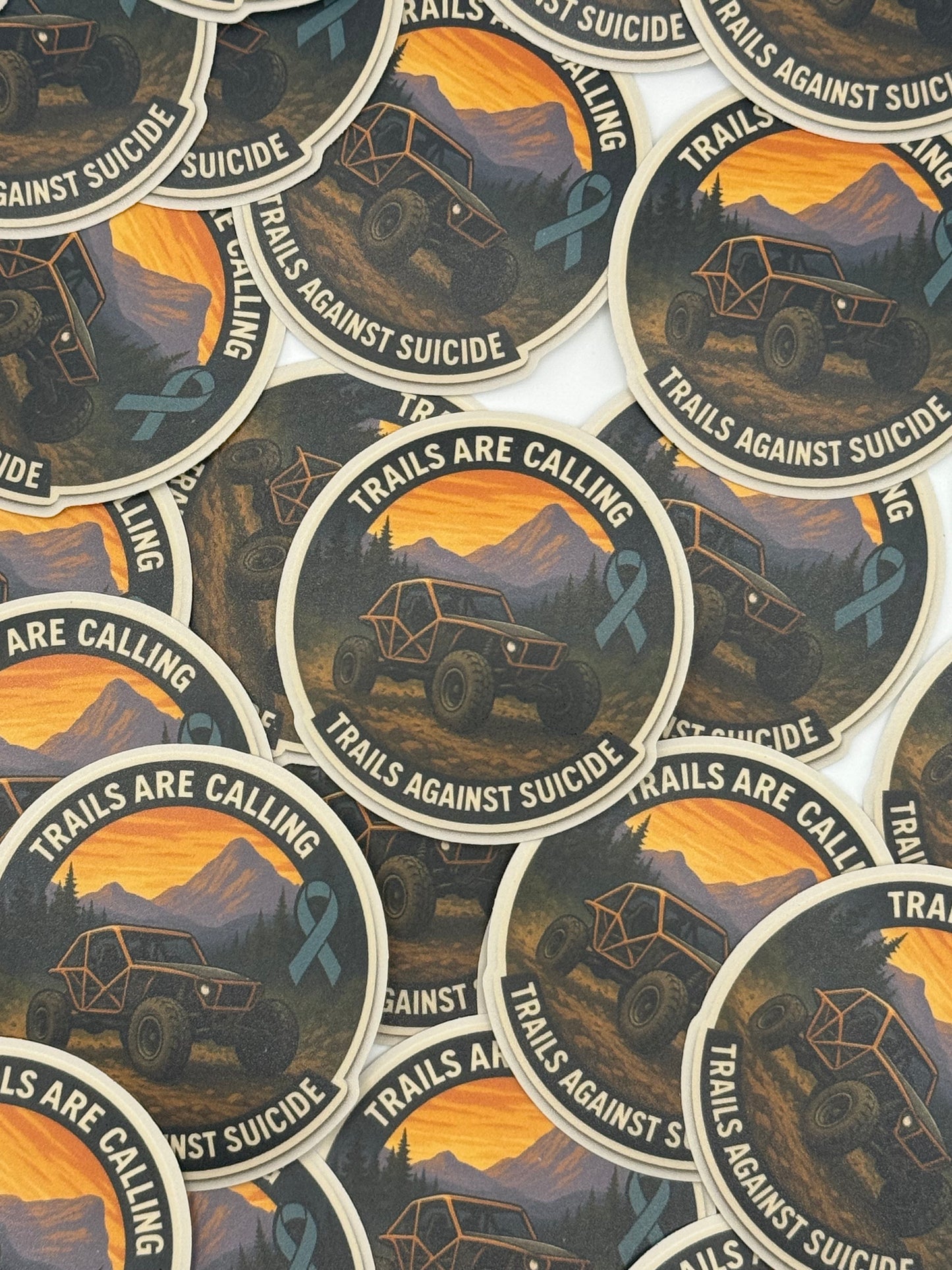 "Trails Are Calling" Sticker.