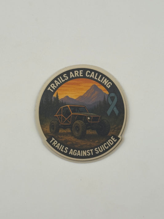 "Trails Are Calling" Sticker.