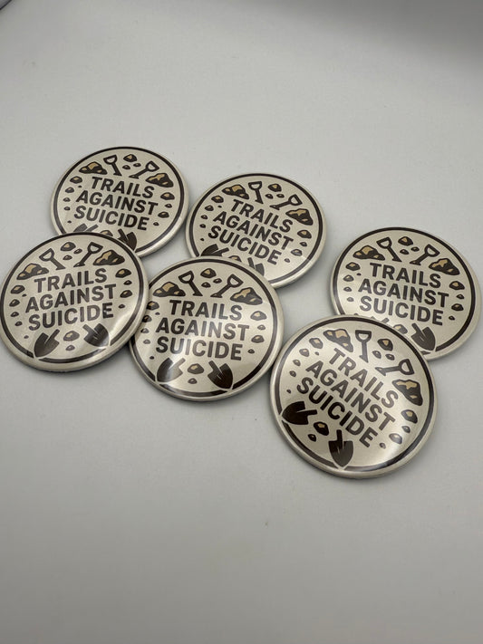 Trail of Strength Button 2.25’